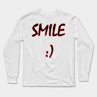 colon smile Long Sleeve T-Shirt